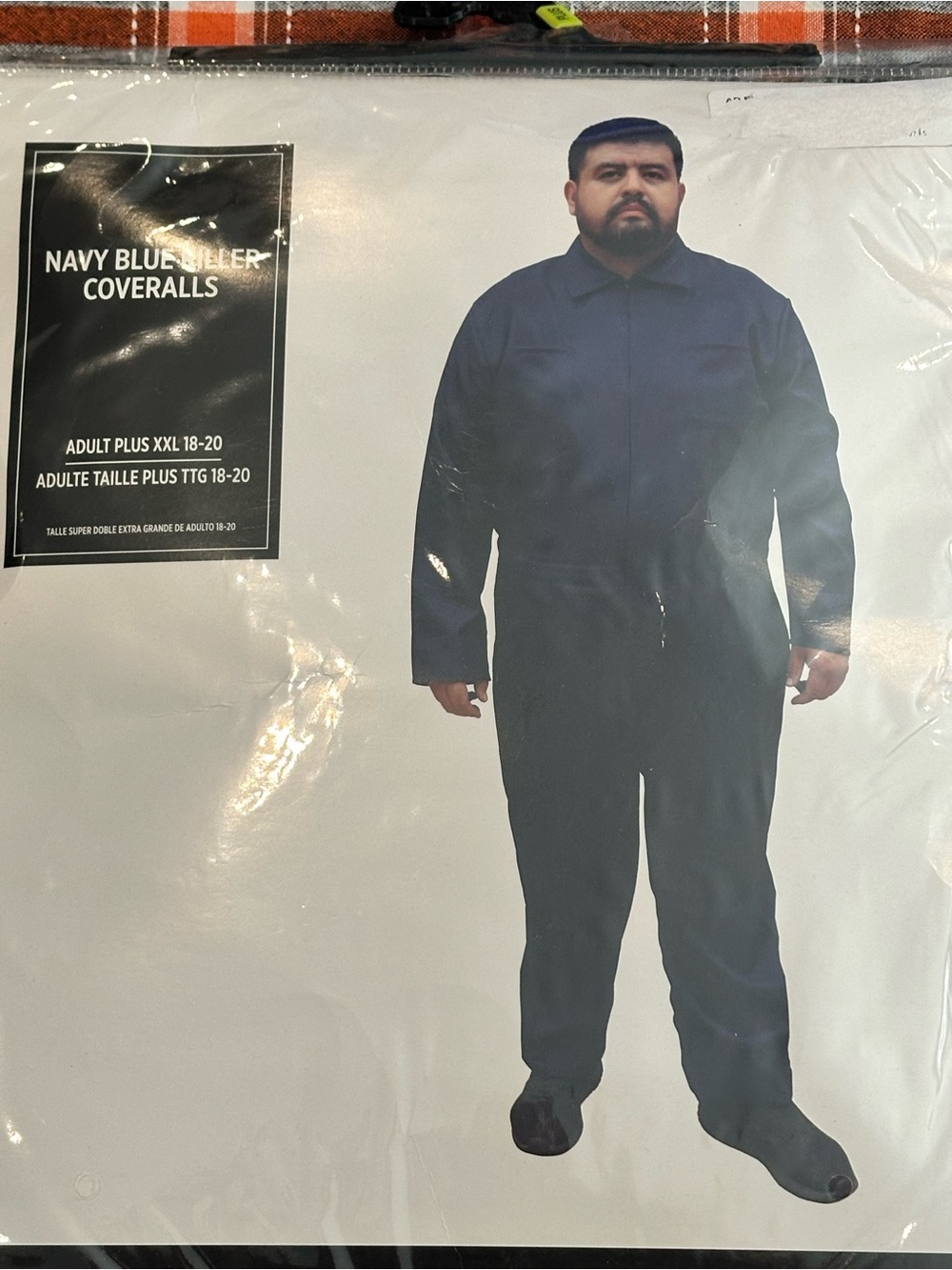 Halloween Costume Navy Blue Men's Coveralls Michael Meyers Mechanic Brand New